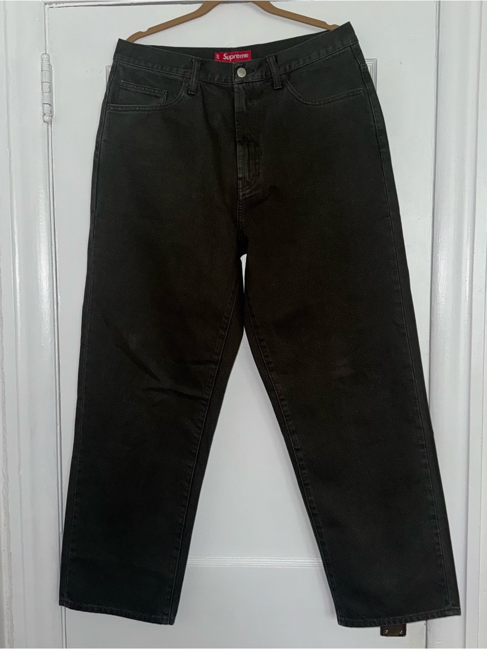 Supreme Baggy Jean Olive Size 32